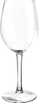 [6973] Tritan verre à vin 35 cl, en plastique, set de 6 pièces