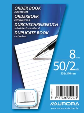 [6MC52T] Aurora order book, ft 10,5 x 14 cm