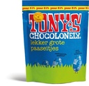 Tony's chocolonely sachet avec oeufs en chocolat, pur, 180 g