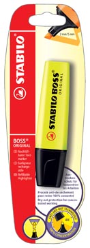 [70-24B] Stabilo boss original surligneur, sous blister, jaune
