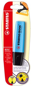 [70-31B] Stabilo boss original surligneur, sous blister, bleu