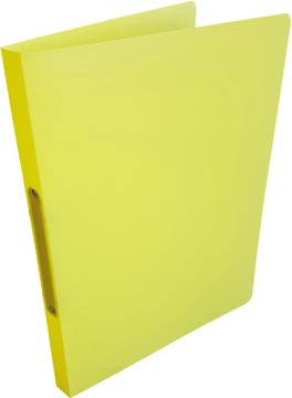 [700005] Alpha classeur à anneaux, pour ft a4, en pp, 2 anneaux de 16 mm, jaune