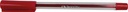 Pergamy stylo bille, pointe moyenne, rouge