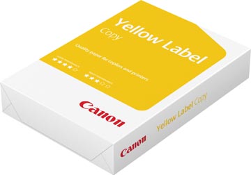 [7005550] Canon yellow label copy papier reprographique, ft a4, 80 g, paquet de 500 feuilles