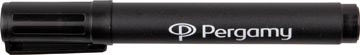 [7030120] Pergamy marqueur permanent avec pointe ronde, noir