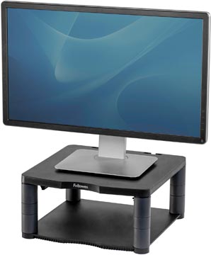 [705252] Fellowes support pour moniteur hauteur réglable (de 64 à 165 mm) avec base en plastique