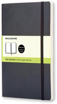 [707148] Moleskine carnet de notes, ft 9 x 14 cm, uni, couverture flexible, 192 pages, noir