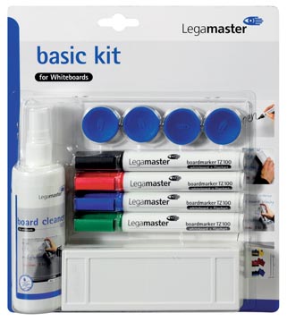 [7125100] Legamaster kit pour tableaux blancs, sous blister