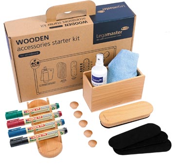 [1406769] Legamaster wooden kit pour tableaux blancs, en boîte