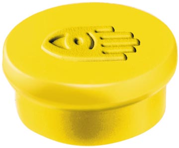 [7181005] Legamaster aimant, diamètre 10 mm, jaune, paquet de 10 pièces