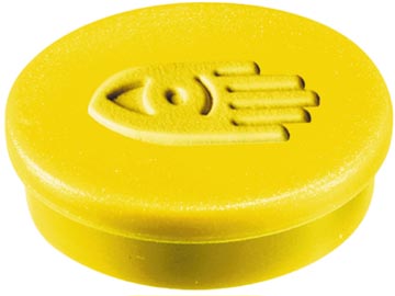 [7181105] Legamaster aimant, diamètre 20 mm, jaune, paquet de 10 pièces