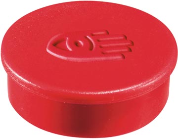 [7181402] Legamaster super aimant, diamètre 35 mm, rouge, paquet de 10 pièces
