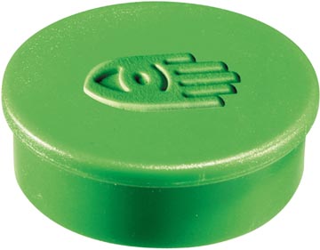 [7181404] Legamaster super aimant, diamètre 35 mm, vert, paquet de 10 pièces