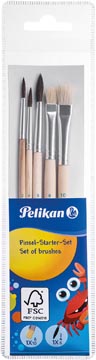 [718163] Bl. jeu de 5 pinceaux pelikan