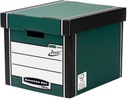 Bankers box premium boîte archivage haut de gamme, ft 33 x 29,8 x 38,1 cm, vert