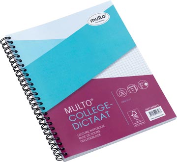 [7320912] Multo bloc collège ft 16,5 x 21 cm, quadrillé 5 mm, 17 trous