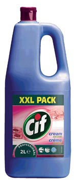 [7514248] Cif crème récurante, avec javel, flacon de 2 litre