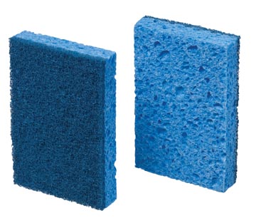 [770] Scotch brite éponge 770, bleu, paquet de 10 pièces