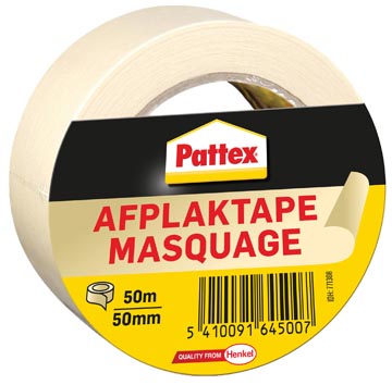 [771308] Pattex ruban adhésif de masquage, longueur 50 m, largeur 50 mm