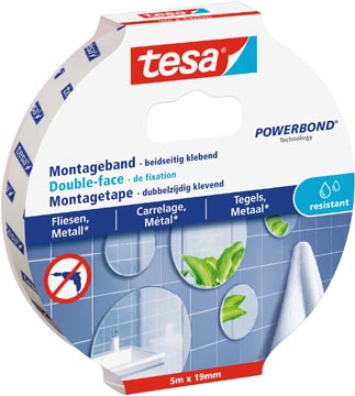 [7774500] Tesa powerbond double face de montage waterproof, 19 mm x 5 m