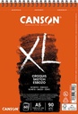 Canson album de croquis xl, ft 14,8 x 21 cm (a5), bloc de 60 feuilles