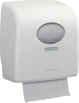 [7955] Kimberly clark distributeur pour essuies-mains slimrol, couleur: blanc