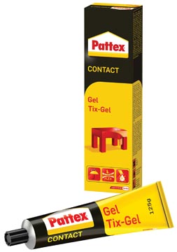 [80412] Pattex colle de contact tix-gel, tube de 125 g, sous blister