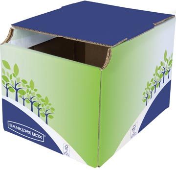 [8049301] Bankers box corbeille à recyclage, carton certifié fsc