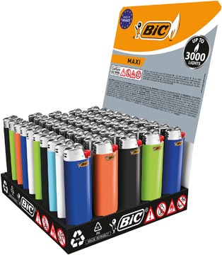 [807975] Bic j26 maxi briquet standard tray x50