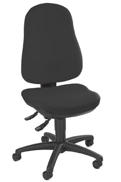 [8170G20] Topstar chaise de bureau point 70, noir