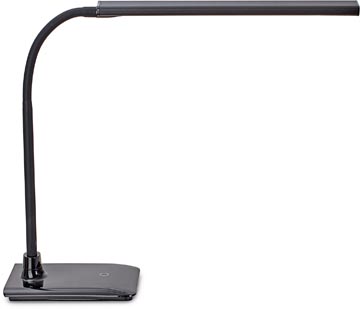 [8202790] Maul luminaire de bureau led pirro, dimable, lumière blanche chaude, avec socle, noir