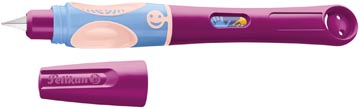 [820332] Pelikan griffix stylo plume, sous blister, pour les gauchiers, lila - bleu