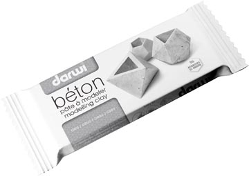 [8205000] Darwi pâte à modeler beton, paquet de 500 g