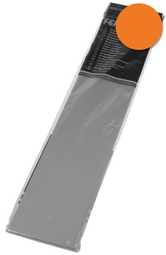 [822109] Folia papier crépon orange clair