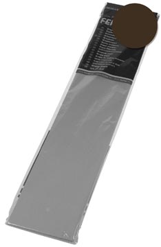 [822115] Folia papier crépon brun chocolat