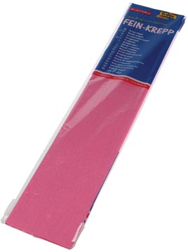 [822119] Folia papier crépon rose clair