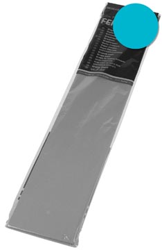 [822120] Folia papier crépon, bleu clair