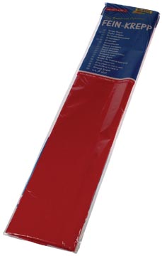 [822134] Folia papier crépon, rouge