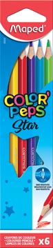 [832002] Maped crayon de couleur color'peps, 6 crayons