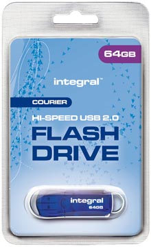 [8411654] Integral courier clé usb 2.0, 64 go