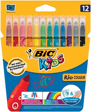 [841798] Bic feutre kid couleur 12 feutres