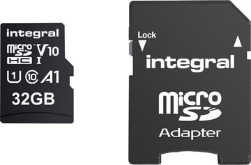 [8431815] Integral carte mémoire microsdhc, 32 go