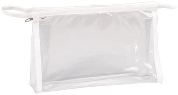 [8487C] Exacompta trousse transparente, rectangulaire