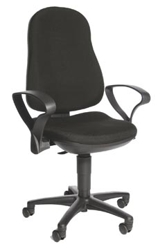 [8540SG2] Topstar chaise de bureau support p, noir