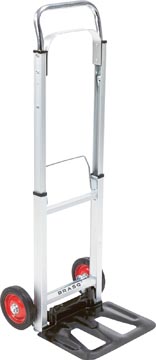 [8562602] Diable pliable en aluminium, supporte jusqu'à 90 kg