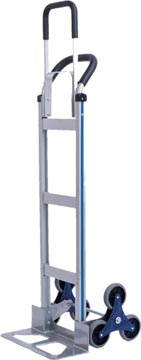 [8562604] Diable en aluminium pour escaliers, supporte jusqu'à 150 kg