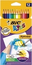 Bic kids crayons de couleur aquacouleur