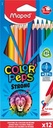 Maped crayon de couleur color'peps strong, 12 crayons en étui cartonné