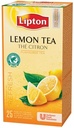 Lipton thé, citron, paquet de 25 sachets