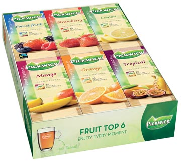 [87176] Pickwick thé, combipack thé des fruits, paquet de 150 pièces